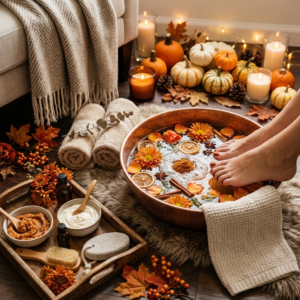 Pumpkin Spice 5-Step Luxury Pedicure